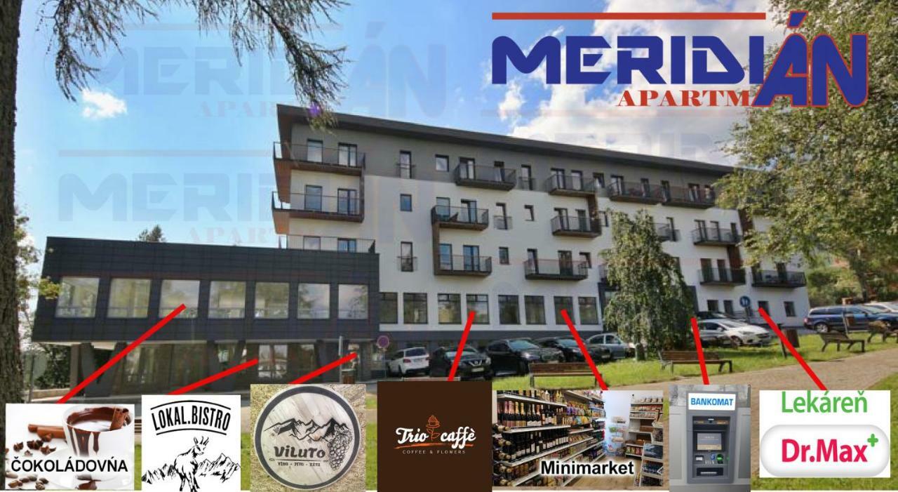 Meridian-Apartman, Stary Smokovec, Primo, Vysoké Tatry Exteriör bild